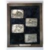 Image 1 : Siskiyou Buckle Co Charlie Russell Reproduction Belt Buckles- Each Buckle is Numbered With A Corresp