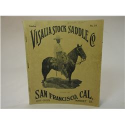 Visalia Stock Saddle Co Original Catalog- #31- 125 Pages- 1938- 8" X 7"