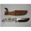 Image 1 : Marked RH Ruana Bonner Montana Knife- M Mark- Original Sheath- 4.5" Blade- 4.25" Handle