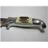Image 7 : Marked RH Ruana Bonner Montana Knife- M Mark- Original Sheath- 4.5" Blade- 4.25" Handle