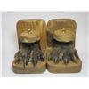 Image 1 : Wolverine Foot Bookends- 8"H X 6"W X 7.5" D
