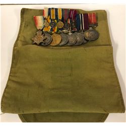 GR OF 13, BRITISH / CANADIAN MILITARY MEDALS