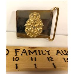 CANADIAN MILITARY BELT BUCKLE