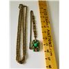 Image 1 : GR OF 2, WEST GERMAN GOLD NECKLACES