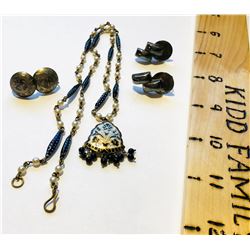 GR OF 3, NECKLACE & EARRINGS