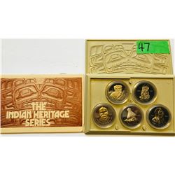 INDIAN HERITAGE COIN SET