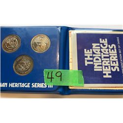 INDIAN HERITAGE SERIES III COIN SET