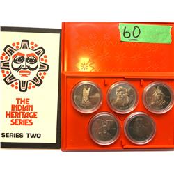 INDIAN HERITAGE SERIES TWO COIN SET