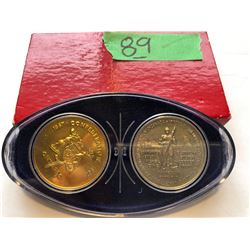 SET OF CONFEDERATION COMMEMORATIVE COINS