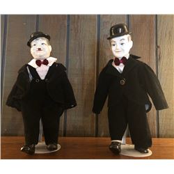 VINTAGE LAUREL & HARDY DOLLS