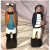 Image 1 : GR OF 2, HAND CARVED WOOD SEAMEN