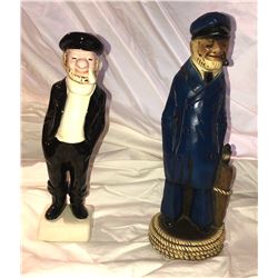 GR OF 2 SEAMEN FIGURINES