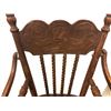 Image 2 : ANTIQUE CHILD'S WOODEN HIGH CHAIR