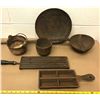 Image 1 : GR OF 6, ANTIQUE GOLD FORGING UTENSILS