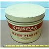 Image 1 : KRISPAK SALTED PEANUTS TIN