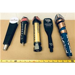 GR OF 5, VINTAGE BEER TAPS