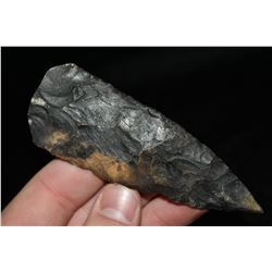 3 1/8" Creek Stained Cobbs Blade, Saline Co, Missouri