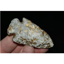 2 5/8" Dovetail Point w/ Gold Paint, Saline Co,