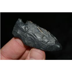 2 1/4" Rice Side Notched Point, Central Missouri Ex Dr
