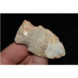 2 1/8" Rice Side Notched Point, Central Missouri Ex Dr