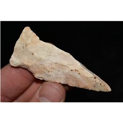 2 3/4" Rice Side Notched Point, Central Missouri Ex Dr