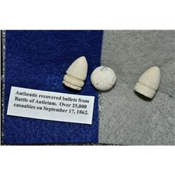 Recovered Pistol Bullets, Battle of Antietam, 25,000