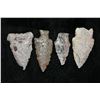 Image 1 : Lot of 4 Woodland Points, Central Missouri Ex Reggie