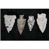 Image 2 : Lot of 4 Woodland Points, Central Missouri Ex Reggie