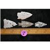 Image 3 : Lot of 4 Woodland Points, Central Missouri Ex Reggie