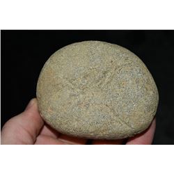 3" Double Side Pocketed Nutting Stone, Central Missouri