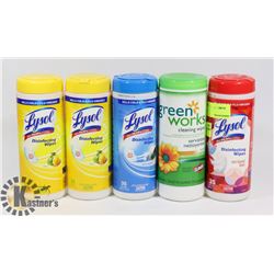LOT OF NEW LYSOL DISINFECTING WIPES