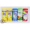 Image 1 : LOT OF NEW LYSOL DISINFECTING WIPES