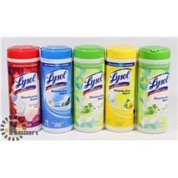 LOT OF NEW LYSOL DISINFECTING WIPES