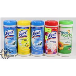 LOT OF NEW LYSOL DISINFECTING WIPES