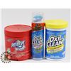 Image 1 : LOT OF 2 NEW OXYCLEAN AND 1 RESOLVE CLEANERS
