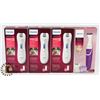Image 1 : LOT OF 4 NEW PHILIPS WOMEN'S TRIMMER