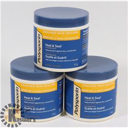 LOT OF 3 NEW POLYSPORIN CRACKED SKIN HEALING CREAM