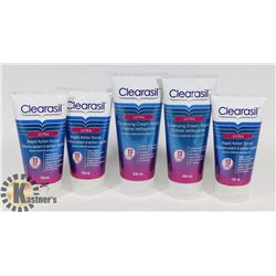 LOT OF 4 NEW CLEARASIL ULTRA CLEANING CREAM WASH