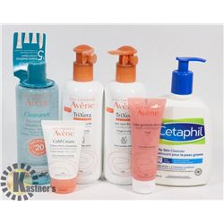 LOT OF NEW ASSORTED SKIN CLEANER & LOTION