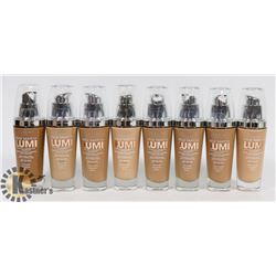 LOT OF 8 ASSORTED OCTINOXATE LOTION.