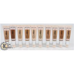 LOT OF ASSORTED REVLON FOUNDATION