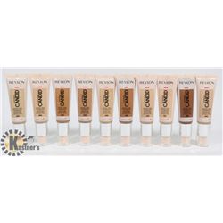 LOT OF ASSORTED REVLON FOUNDATION