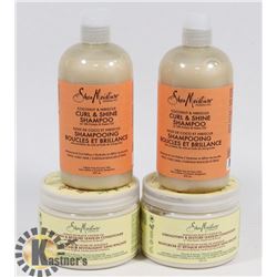 LOT OF 2 SHEA MOISTURE SHAMPOO & CONDITIONER.
