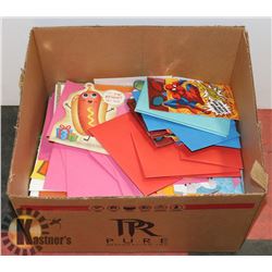 LOT OF ASSORTED GREETING CARDS
