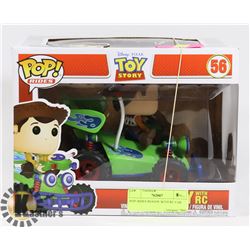 POP! RIDES WOODY WITH RC CAR