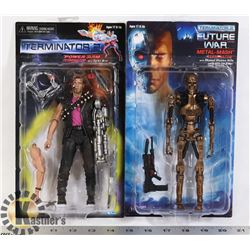 LOT OF 2 TERMINATOR ACTION FIGURES