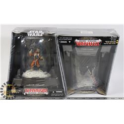 LOT OF 2 STAR WARS TITANIUM SERIES DIE CAST METAL