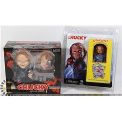 LOT OF 2 CHUCKY FIGURES