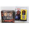 Image 1 : LOT OF 2 CHUCKY FIGURES