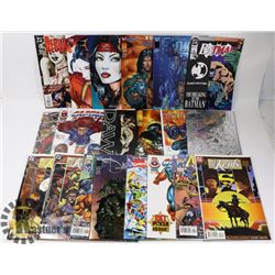 LOT OF NOSTALGIC ASSORTED COMIC BOOKS.